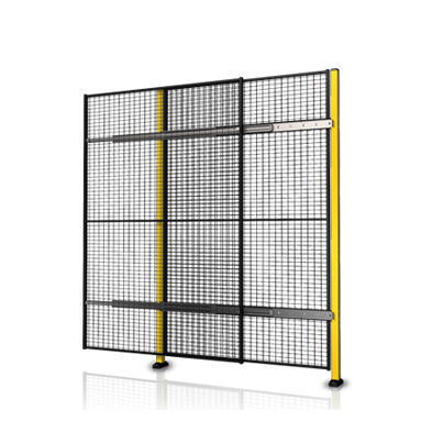 Enkel skjutport utan skena (1)