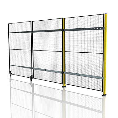 Enkel skjutport utan skena (2)