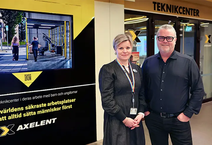 Axelent blir huvudsponsor för Teknikcenter i Värnamo 